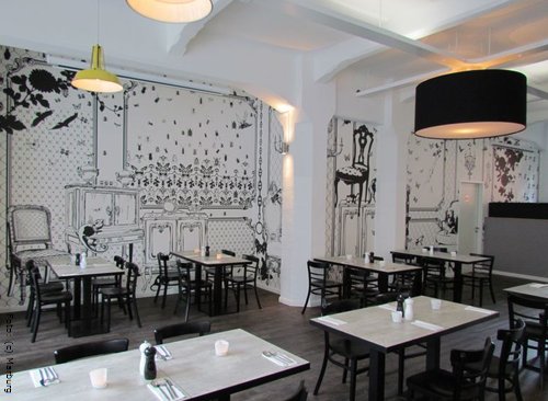 Bistro-Feeling mit Fototapeten Bistro-Feeling mit Fototapeten